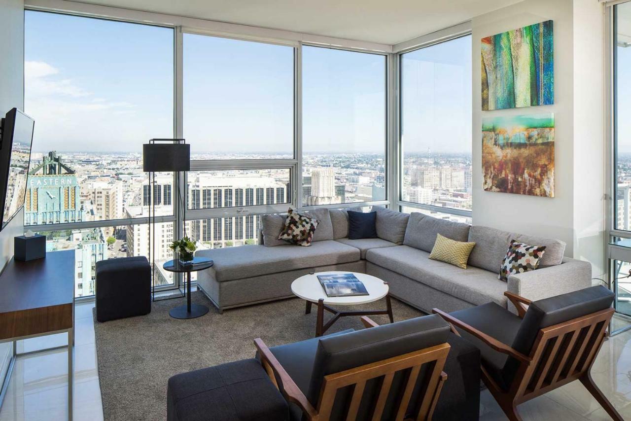 Luxurious Highrise 2B 2B Apartment Heart Of Downtown La Los Angeles Kültér fotó